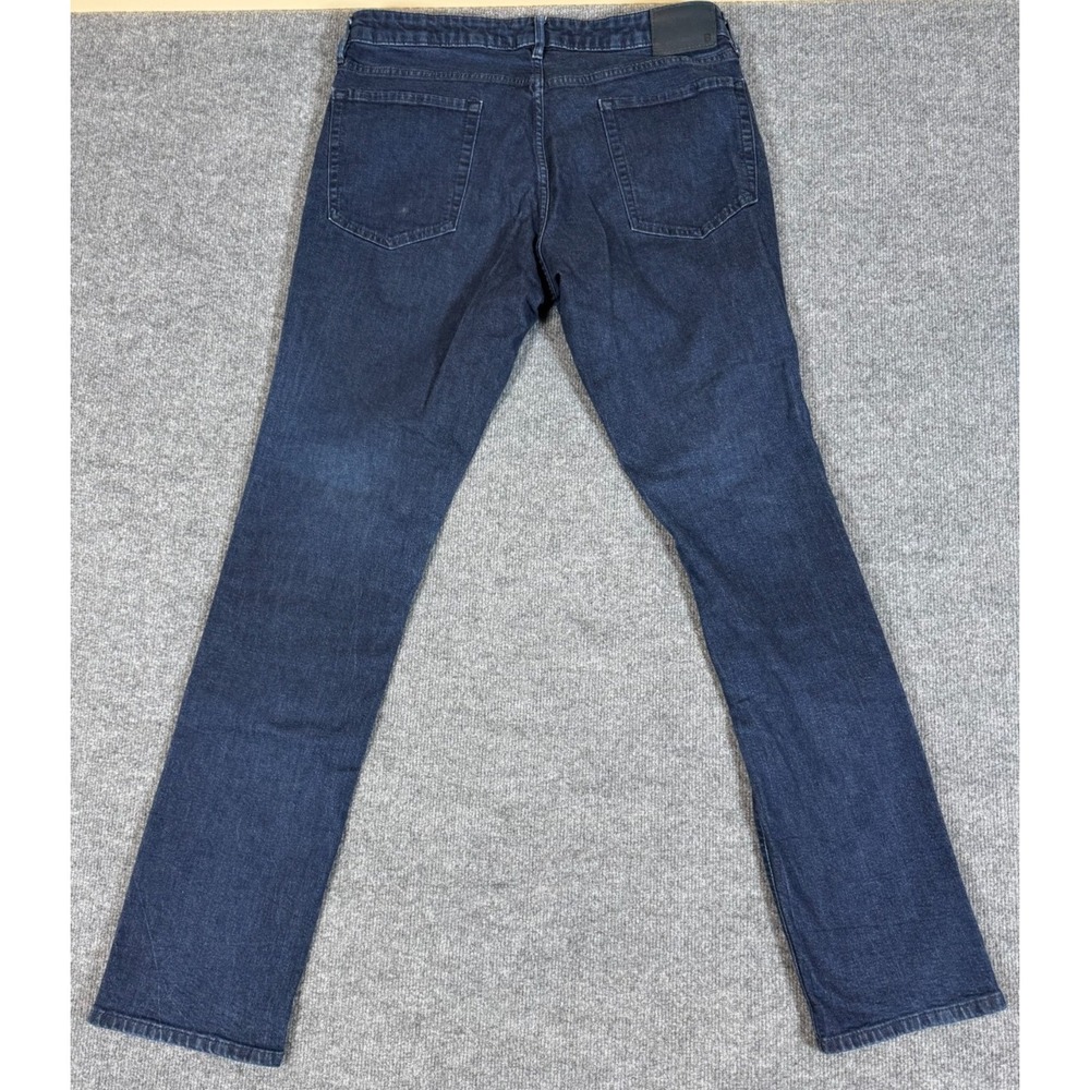 Bonobos Jeans Men's 36x36 The‎ Blue Jean Denim Straight Leg Long Inseam Work Y2K - Picture 2 of 3